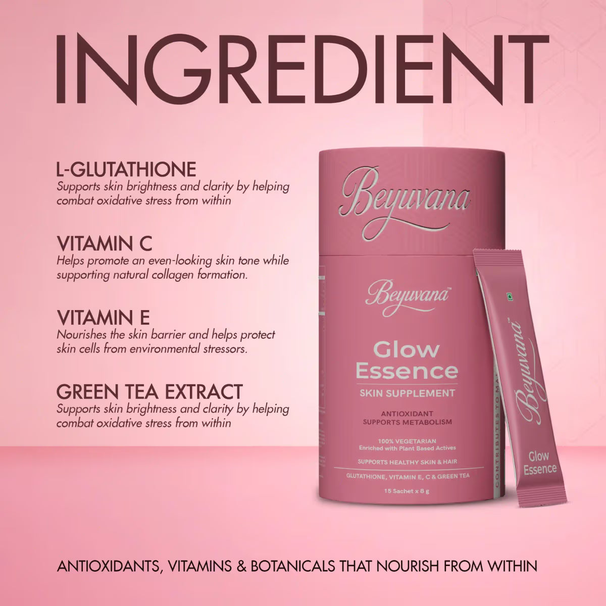 BEYUVANA™ Advanced Glow-Nourishing Formula for Radiant, Even-Toned Skin